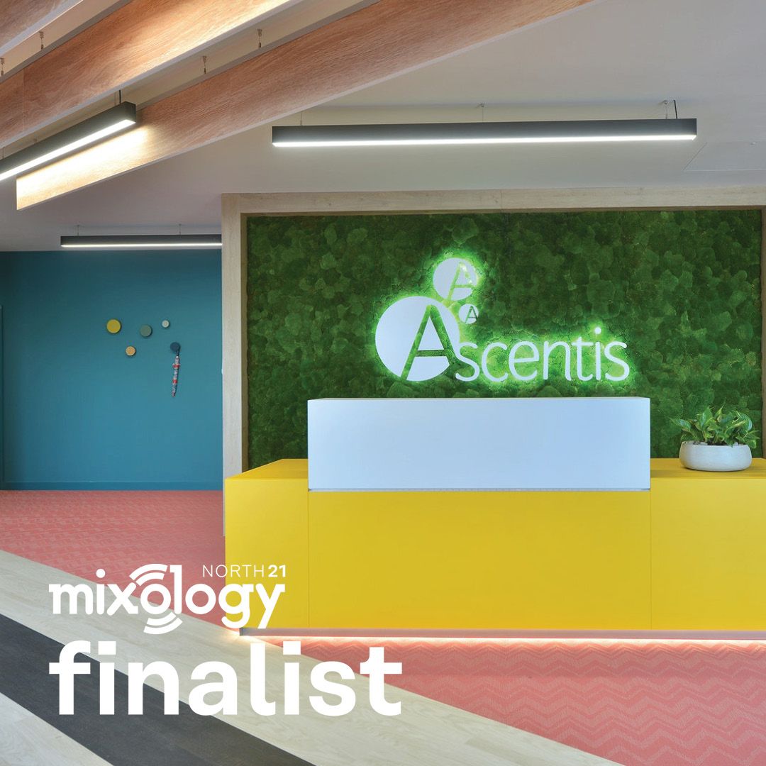 Ascentis Head Office Finalist in Commercial Interior Design Award