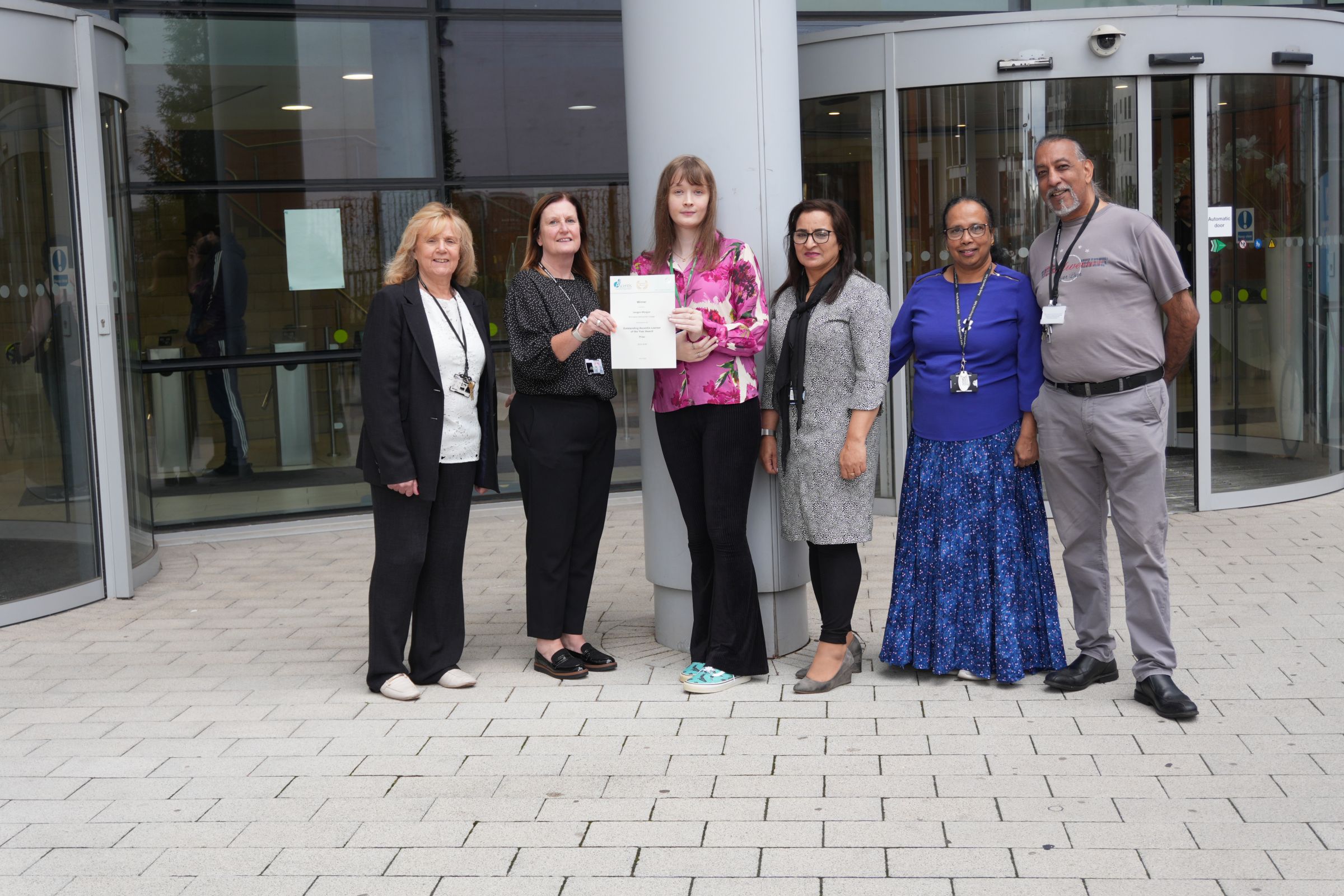 Outstanding Learner of the Year 2025 Winner – Imogen Morgan